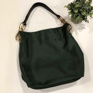 JPK Paris 73 Forest Green Nylon Purse